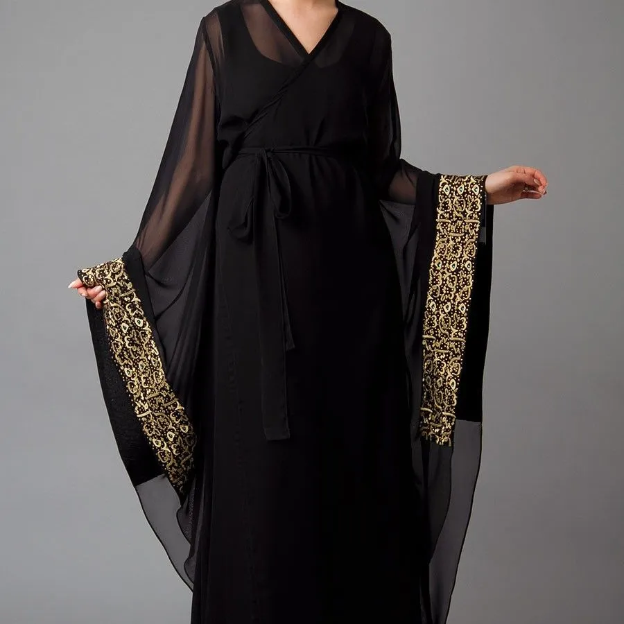 Groothandel Abaya Moslim Jurk Islam Kleding Abaya Voor Vrouwen Kaftan Kaftan Gebedskleding