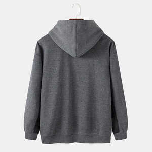 Sweats à capuche en coton pur fabricants d'usine directs conception et logo personnalisés sweats à capuche thermiques chauds d'hiver de qualité professionnelle - Product Image 2