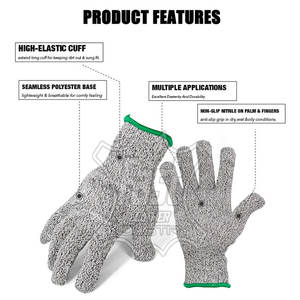 Gants anti-coupures pour la construction, la sécurité en génie civil, gants résistants aux coupures pour la fabrication automobile - Product Image 3
