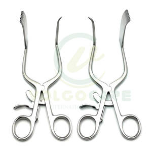 2 uds. Retractores de laminectomía Manual 60 mm X 25 mm X 175 mm acero inoxidable de estilo único para material duradero hecho a la derecha e izquierda - Product Image 1