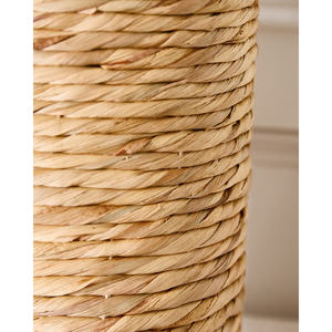 Lakelyn <b>Decorative</b> Water Hyacinth Stem Vase Natural Color 34cm Height 22cm Diameter Elegant <b>Bottles</b> Collection - Product Image 2