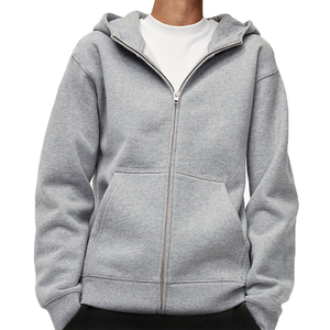 Custom Print Men's <b>Zipper</b> Hoodie Sweatshirt Cotton Fleece Casual Basic Zip up Hoodies Wholesale Male Hoodie - Product Image 3