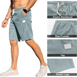 Shorts de course pour hommes Shorts personnalisés décontractés pour hommes Street wear Shorts d'entraînement de gymnastique confortables pour hommes multicolores - Product Image 2