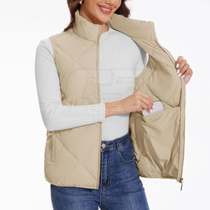 Chaleco de equitación de moda para mujer, chaqueta sin mangas Softshell para montar a caballo, chaleco de equitación para mujer - Product Image 3