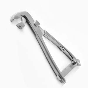 Instrument médical, pinces de réduction manuelles, 170 mm, acier inoxydable, dentées, pinces de maintien osseux, ensemble d'instruments chirurgicaux - Product Image 2