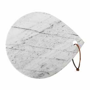 Planche à découper en marbre Bracelet en cuir Carré Planche à découper en pierre de conception de haute qualité pour la cuisine - Product Image 6