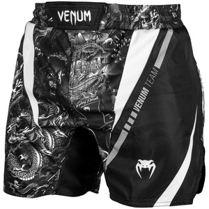 Venta al por mayor personalizable Durable MMA Kick Boxing Muay Thai Artes Marciales Fight Shorts Transpirable Elástico Protector Frente Logo - Product Image 1