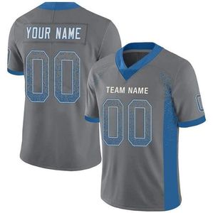 Nouveau maillot de football américain personnalisable à manches courtes Vêtements de sport cousus Design respirant pour garçons - Product Image 6