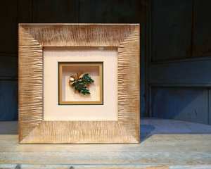 Cadre photo rond en bois de qualité export pour la décoration murale dans la chambre et le salon, au meilleur prix - Product Image 3