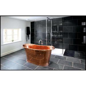 Baignoire en cuivre de conception unique, épaisse et durable, baignoire en métal de longue durée, disponible dans le monde entier - Product Image 5