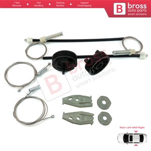 Kit de Reparación de Elevalunas Trasero Izquierdo y Derecho BWR912+BWR913 para 206 CC 2D T16 2000-2008 Coupé Cabrio de 2 Puertas 922457 922458 - Product Image 5