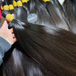 2025 vente chaude qualité supérieure 100% cheveux vierges vietnamiens cuticule complète filles prix de gros prêt extensions de cheveux humains - Product Image 1