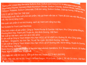 Détergent en poudre IDE régulier en gros, 8,5 kg, écologique, pour vêtements, 2 sachets - Product Image 3