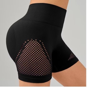 Pantalones cortos de motociclista para mujer, pantalones cortos de entrenamiento de cintura alta, mallas atléticas suaves para Yoga, deporte, Fitness, pantalones para correr para mujer - Product Image 2