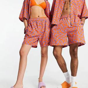 Ensemble de vêtements de sport unisexe en coton 100% à coupe ample personnalisé, 2 pièces, automne, léger, écologique, extensible dans les quatre sens, séchage rapide, court - Product Image 2