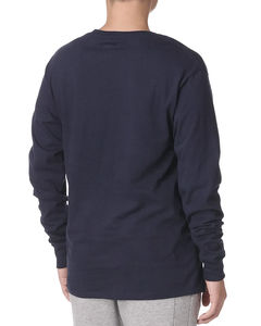 Camiseta de Manga Larga 100% Algodón para Hombre, Diseño Más Reciente de 2025, Felpa Francesa, Manga Larga, Alta Calidad, Camisetas Personalizadas para Hombre - Product Image 3