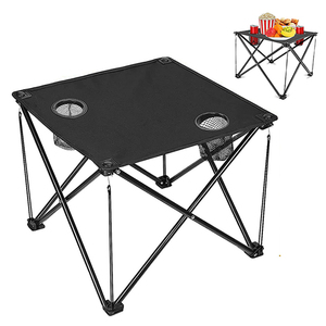 Mesa de pícnic plegable portátil para exteriores, mesa de viaje para acampar al aire libre, <span class=keywords><strong>playa</strong></span>, alta calidad - Product Image 1