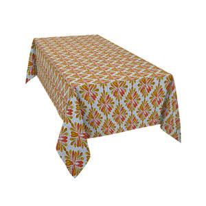 Best Selling Pure Cotton Linen Rectangle Customized Shape Table Cloths Embroidered Wedding Party <b>Tablecloths</b> - Product Image 3