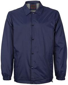 Veste pour homme à fermeture éclair complète 100% nylon coupe-vent imperméable d'extérieur de haute qualité pour l'entraînement veste de neige - Product Image 1