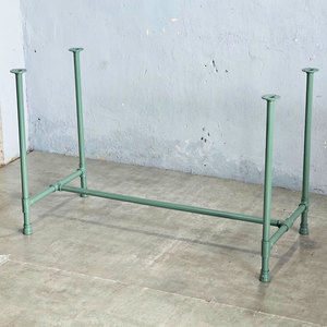 Système d'assemblage de concept de tuyauterie HCPP002 de style design industriel avec pieds en acier pour tuyaux de 120x60 - Product Image 2