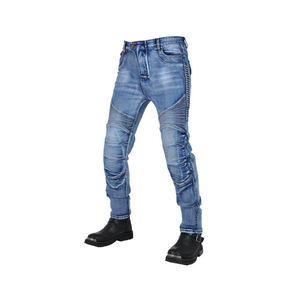 Pantalones Vaqueros Ajustados de Motociclista de la Mejor Calidad, Diseño Nuevo y Fabricación Superior, Pantalones Vaqueros para Motociclistas en Venta - Product Image 3