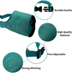 Produits d'entraînement et de comportement pour animaux de compagnie en polyester coloré Museau fort personnalisé en tailles XS/S/M/L/XL - Product Image 2