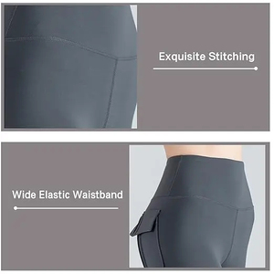 Nuevo Diseño, Pantalones Deportivos con Logo Personalizado, Leggings de Yoga de Cintura Alta para Mujer, Leggings Deportivos Sin Costuras - Product Image 2