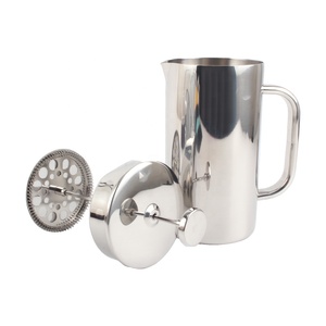 Presse à café en métal durable Easy Press, cafetière à piston en acier inoxydable à double paroi isolée - Product Image 1