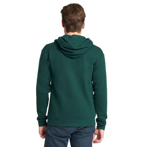 Sudadera térmica con capucha para hombre hecha a medida de calidad Superior 100% algodón sólido con cremallera forrada diseño de chaqueta para invierno estilo de moda - Product Image 2