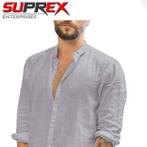 Camisas Formales Blancas para Hombre, Estilo Casual Otoñal, Color Sólido, Manga Corta, Spandex Antiarrugas, Ropa Vintage, Cárdigan Totalmente Personalizado - Product Image 2