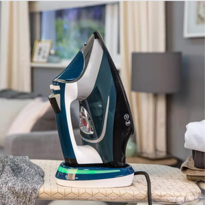 Ultimate Pure Steam Iron, 260 g/min Steam Boost, tanque de agua de 350ml, cable de alimentación de 3m, 3100W, negro y oro rosa - Product Image 6
