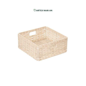 Panier de rangement en rotin fait main écologique pour le salon et la chambre à coucher - Product Image 1