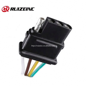 製品4プラグインソケット車1ドラッグ2ケーブル米国トレーラープラグ販売 - Product Image 3
