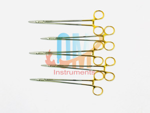 Porte-aiguille Mayo Hegar Fourniture de soins de santé de haute qualité pour tenir les fils de sutures Divers besoins pendant les pansements de chirurgie OMI - Product Image 2