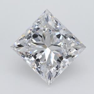IGI 4.04ct Princess Lab Grown Diamond Loose para anillo E VS1 Lab Grown Diamond Loose para la fabricación de joyas CVD Diamond - Product Image 1