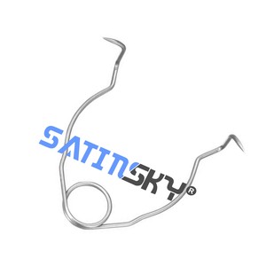 Alm Retractor de autorretención Acero inoxidable 4x4 Dientes Puntas romas 2,75 "(7cm) Acero inoxidable Grado alemán Ortopédico de alta calidad - Product Image 2