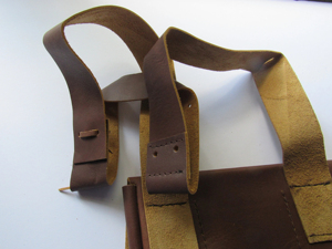 Sac en cuir de fauconnerie personnalisé de haute qualité, accessoires de chasse en plein air, entraînement des faucons, piège à animaux, lance-pierre, taille personnalisable - Product Image 2