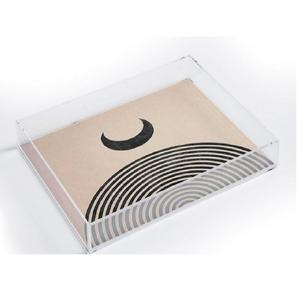 Elegante bandeja de acrílico para comida rápida, diseño personalizado único, Ideal para el hogar, Hotel y restaurante, accesorios de cocina - Product Image 3