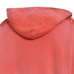 Venta al por mayor 2025 Distress Paint Hoodie Acid Wash Heavyweight Sun Faded Hoodie Men Cotton French Terry Oversized Men's Hoodies - Product Image 5