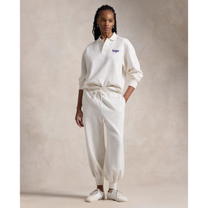 Elwood Heavyweight Fleece Polo Collar Sweatshirt Sweatshirt Hoodie New Fashion LOGO <b>Top</b> With Plus Size Feature - Product Image 3