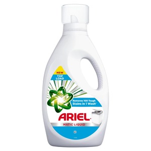 Detergente líquido de carga superior ecológico Ariel Matic de 2,5 l para eliminar manchas y frescura en cada lavado - Product Image 1