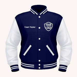Chaqueta Universitaria Personalizada con Cuerpo de Lana y Mangas de Cuero Genuino |   Proveedor Mayorista de Chaquetas Letterman de Alta Gama - Product Image 6