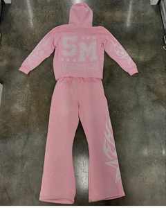 Survêtement surdimensionné pour homme OEM personnalisé de haute qualité 100% pour homme 65% coton 35% polyester (polaire) 280 à 300 GSM - Product Image 6