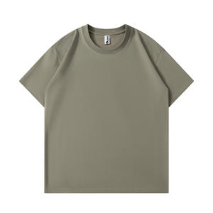 Camiseta 100% de algodón en blanco de alta calidad para hombre, camiseta de gran tamaño personalizada con estampado, camiseta personalizada para hombre - Product Image 6