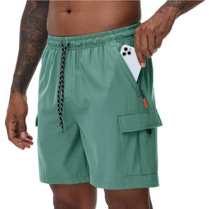 Pantalones Cortos Deportivos Transpirables de Malla, Secado Rápido, para Gimnasio, Entrenamiento Atlético, Ropa Deportiva de Verano - Product Image 1