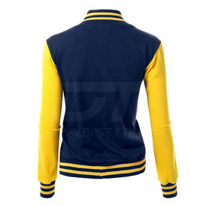 Manches longues femmes Lettermen vestes quantité minimale de commande bas femmes Lettermen vestes respirant femmes Lettermen vestes - Product Image 3