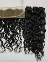 Meilleur fournisseur de cheveux indiens de temple à Chennai, cheveux bruts non traités de qualité Remy, emballage personnalisé, style ondulé naturel, double trame machine