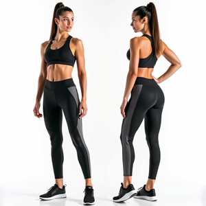 Conjunto de Yoga Deportivo sin Costuras para Otoño e Invierno con Sujetador Deportivo Suave y Leggings Hechos para un Rendimiento Transpirable y Comodidad - Product Image 5