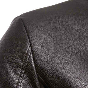 Manteau en peau de mouton, confort et style assurés, option de logo personnalisé, pour la mode masculine d'hiver, tenues superposées et usage quotidien - Product Image 5