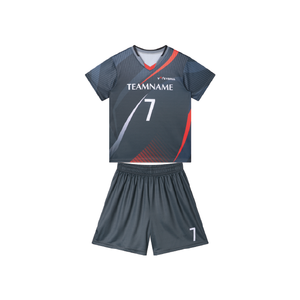 100% Polyester Lightweight Quick dry <b>Volleyball</b> Uniform <b>Set</b> Printed Multicolor Uniform Sportswear For Men OEM 2026 - Product Image 1